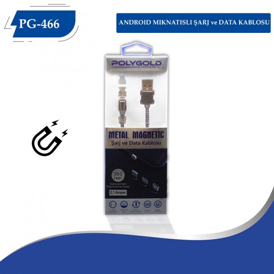 PG-466 MIKNATISLI SAMSUNG 360 DERECE USB KABLO